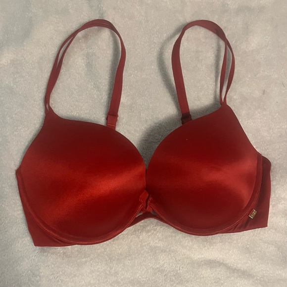 Set of 2 Victoria’s Secret Very Sexy Underwire Push-Up Bra 34D Red and Black - Picture 8 of 13